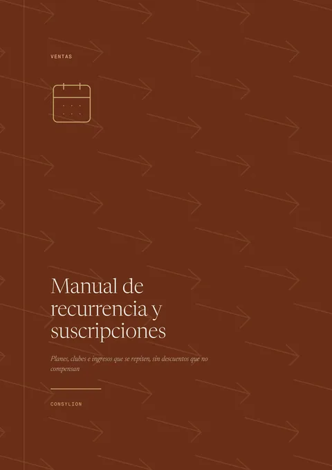 Capa: Manual de recurrencia y suscripciones