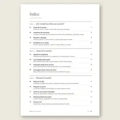 Manual de reuniones · Índice completo