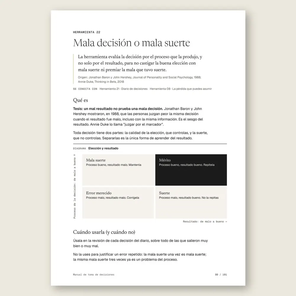 Manual de toma de decisiones · El diagrama en detalle
