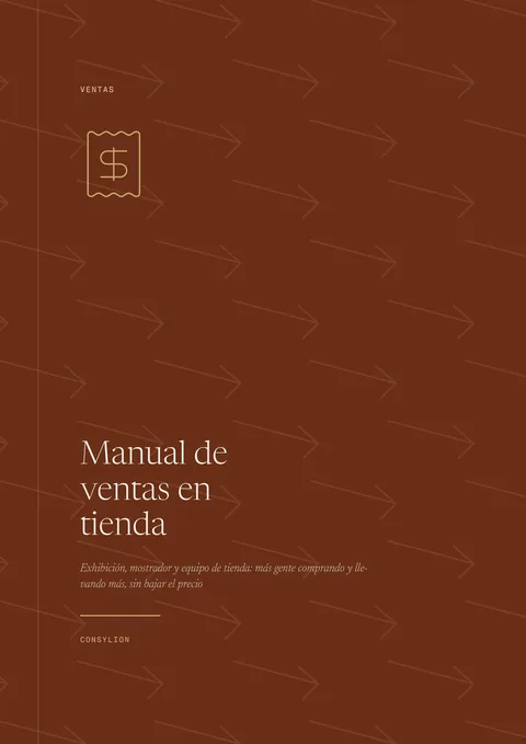 Capa: Manual de ventas en tienda