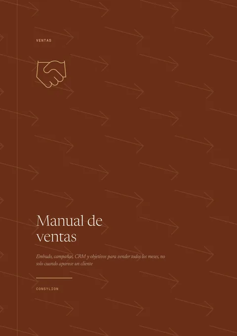 Capa: Manual de ventas