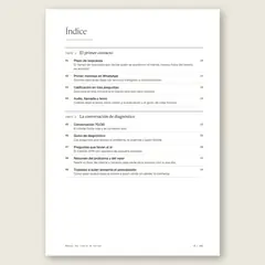 Manual del cierre de ventas · Índice completo