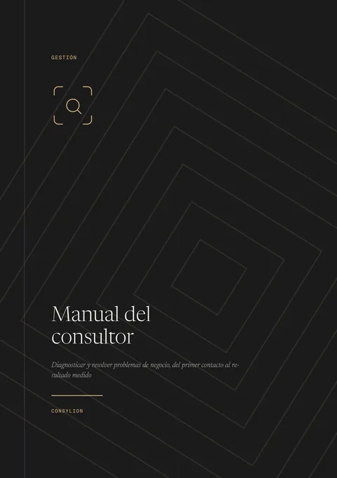 Capa: Manual del consultor