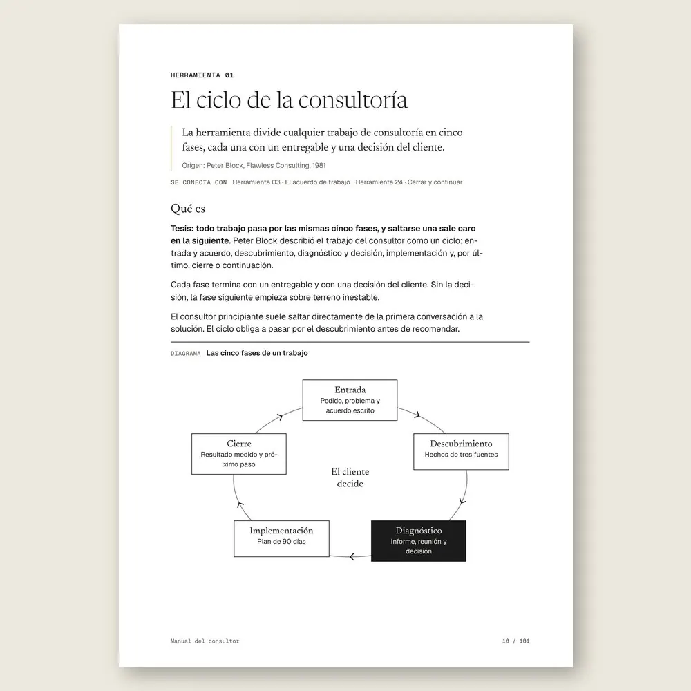 Manual del consultor · El diagrama en detalle