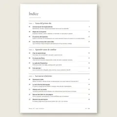 Manual del líder primerizo · Índice completo