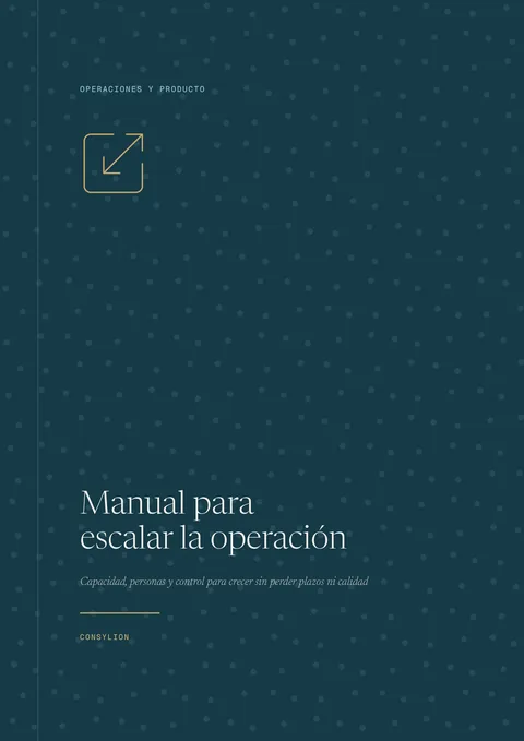 Capa: Manual para escalar la operación