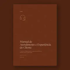 Capa: Manual de Atendimento e Experiência do Cliente