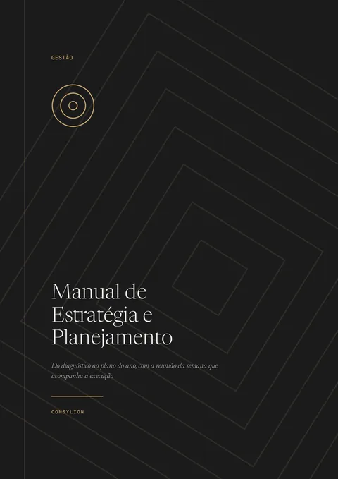 Capa: Manual de Estratégia e Planejamento