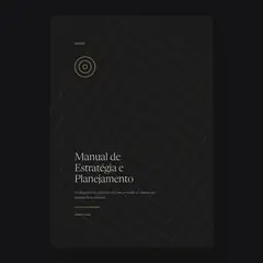 Capa: Manual de Estratégia e Planejamento