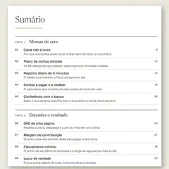 Sumário com as 24 ferramentas em 5 partes