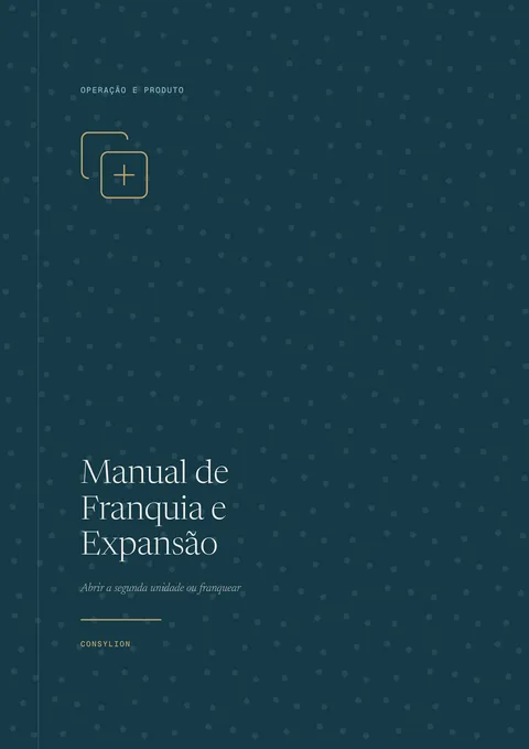 Capa: Manual de Franquia e Expansão