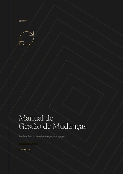 Capa: Manual de Gestão de Mudanças