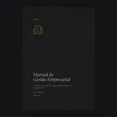 Capa: Manual de Gestão Empresarial