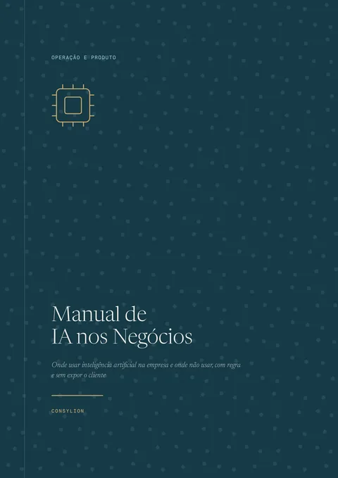 Capa: Manual de IA nos Negócios