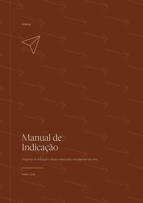 Capa: Manual de Indicação