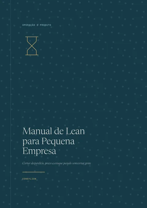 Capa: Manual de Lean para Pequena Empresa