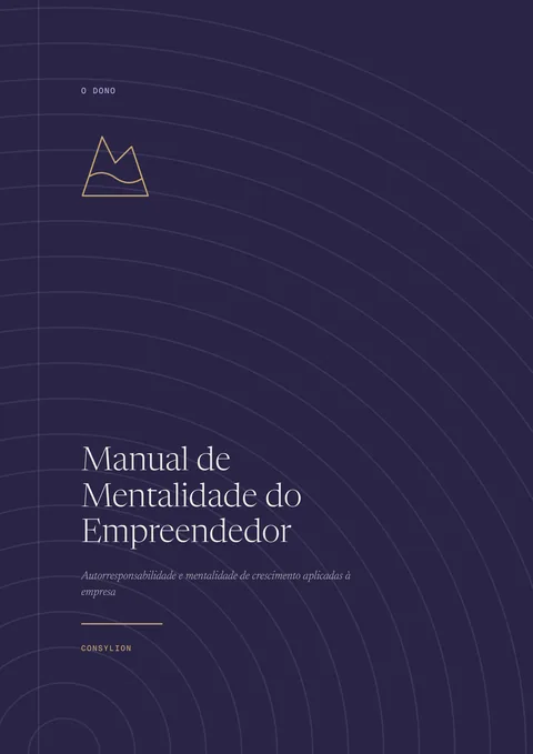 Capa: Manual de Mentalidade do Empreendedor