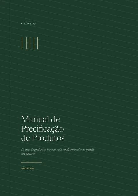 Capa: Manual de Precificação de Produtos