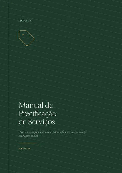 Capa: Manual de Precificação de Serviços