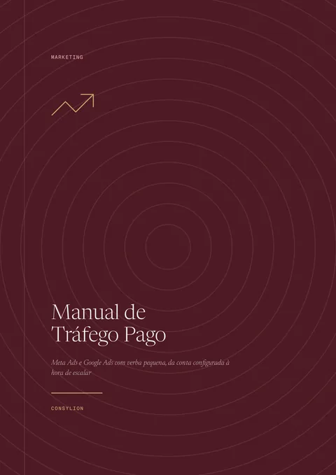 Capa: Manual de Tráfego Pago