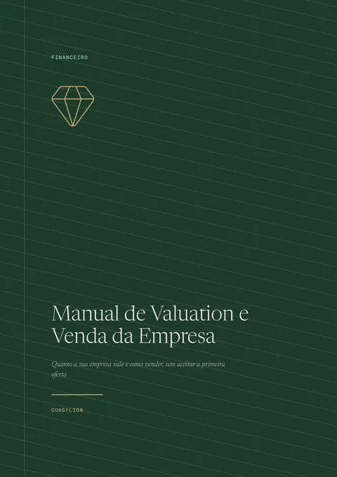 Capa: Manual de Valuation e Venda da Empresa