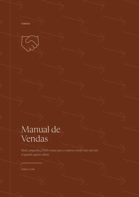 Capa: Manual de Vendas