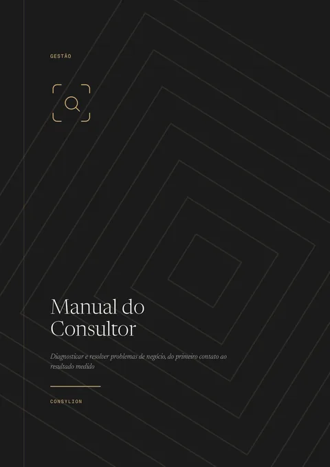Capa: Manual do Consultor