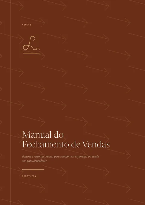 Capa: Manual do Fechamento de Vendas