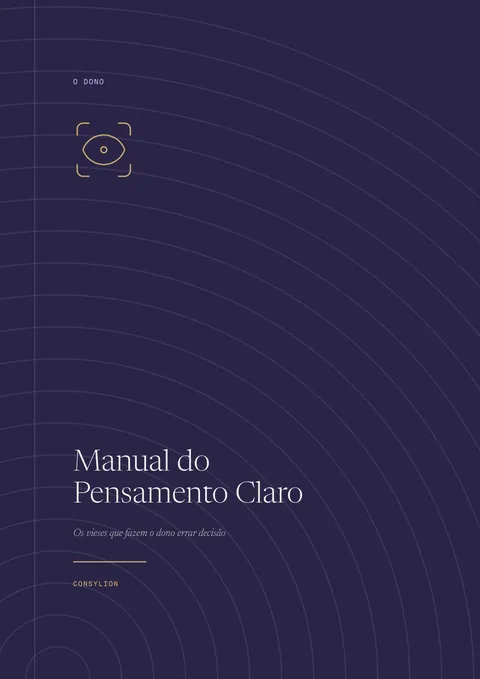 Capa: Manual do Pensamento Claro